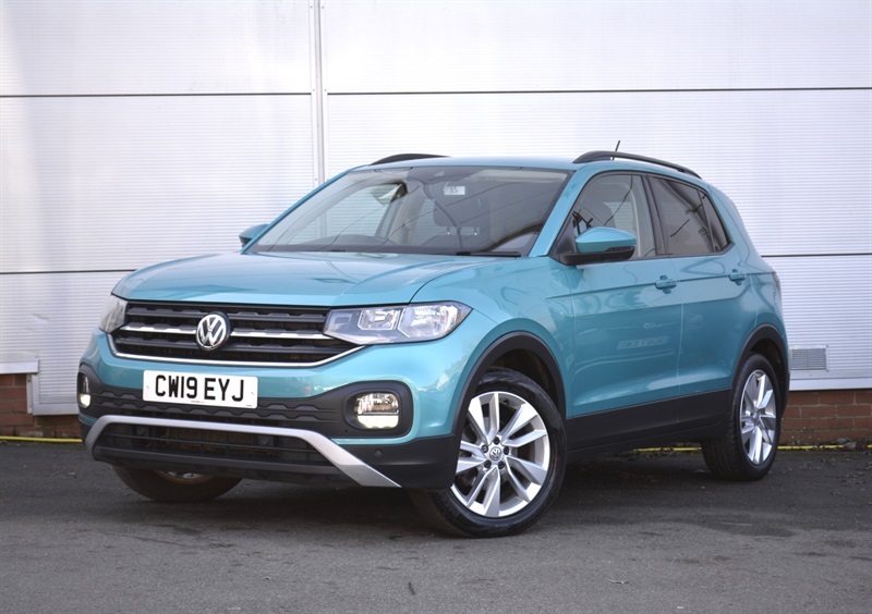 Volkswagen T-Cross 1.0 Tsi Se Suv Euro 6 Ss 115 CW19EYJ Blue #2