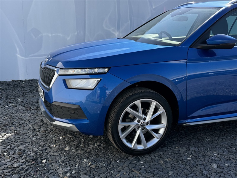 Skoda Kamiq 1.5 Tsi Act Se L Executive Suv E VN22VDG Blue #5