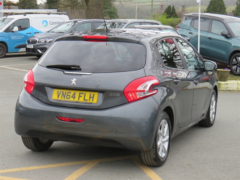 Peugeot 208 1.2 Vti Puretech Style Hatchback VN64FLH Grey #4