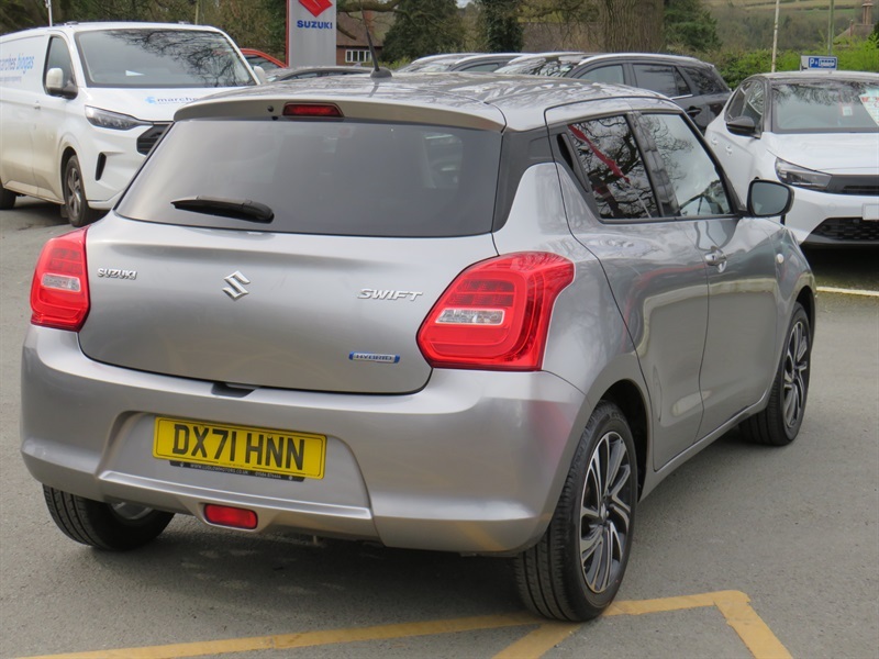 Suzuki Swift 1.2 Dualjet Mhev Sz-l Hatchback Hybrid DX71HNN Silver #4