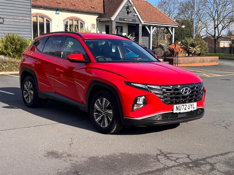 Hyundai Tucson 1.6 T-gdi Se Connect Suv Euro 6 NU72UYL Red