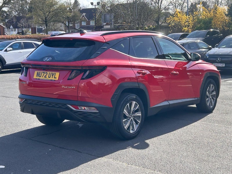 Hyundai Tucson 1.6 T-gdi Se Connect Suv Euro 6 NU72UYL Red #5