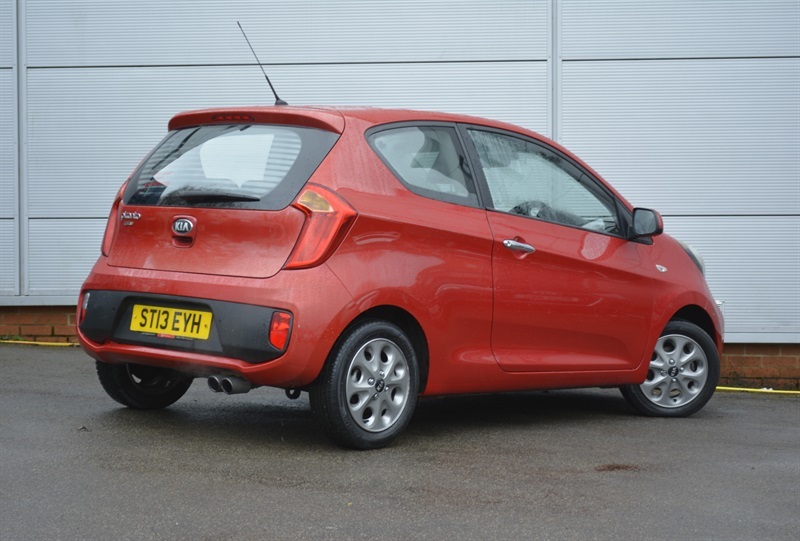 Kia Picanto 1.0 City Hatchback Euro 5 68 Bh ST13EYH Red #6