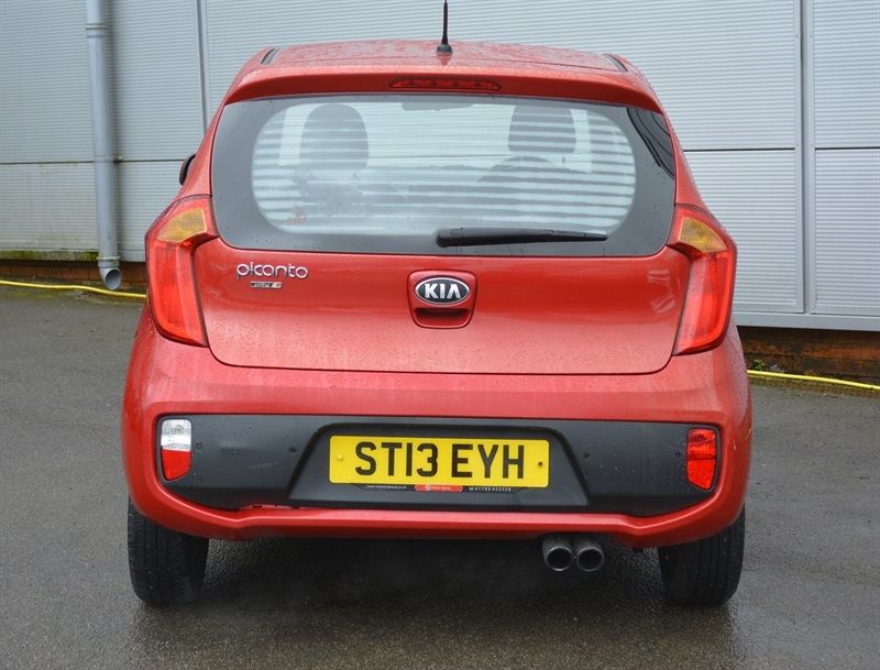 Kia Picanto 1.0 City Hatchback Euro 5 68 Bh ST13EYH Red #5