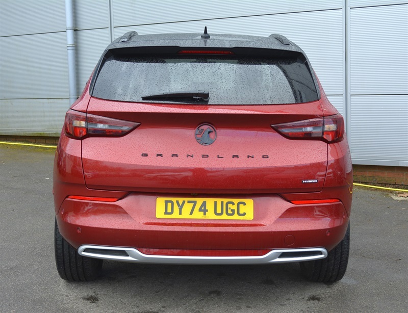 Vauxhall Grandland 1.6 14.2Kwh Ultimate Suv Plug-in Hybrid DY74UGC Red #5