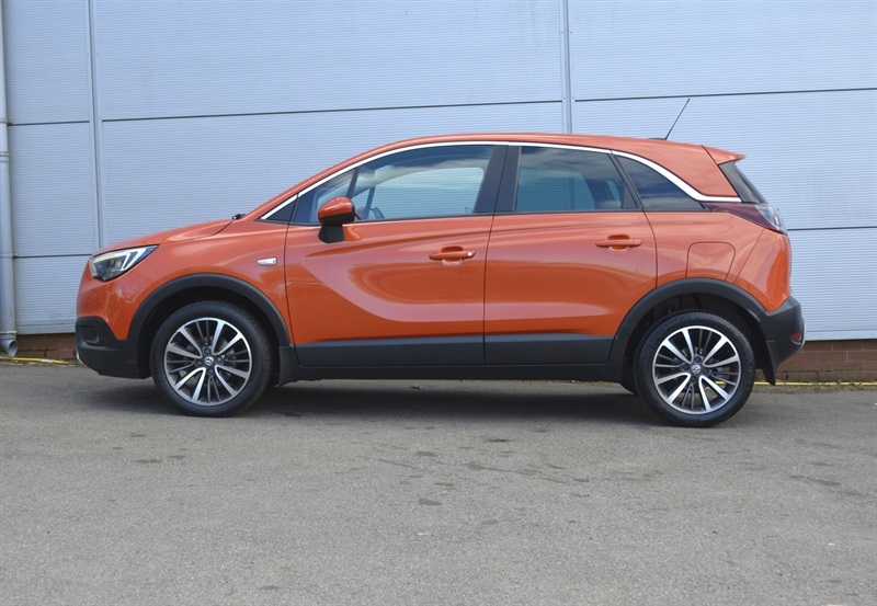 Vauxhall Crossland 1.5 Turbo D Elite Nav Suv Euro 6 FV70BHW Orange #3