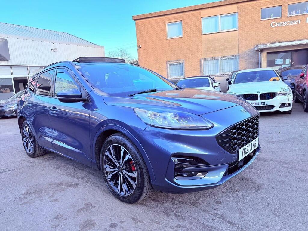 Ford Kuga 2.0 Ecoblue Mhev St-line X Edition Euro 6 Ss YK21AYB Blue #2