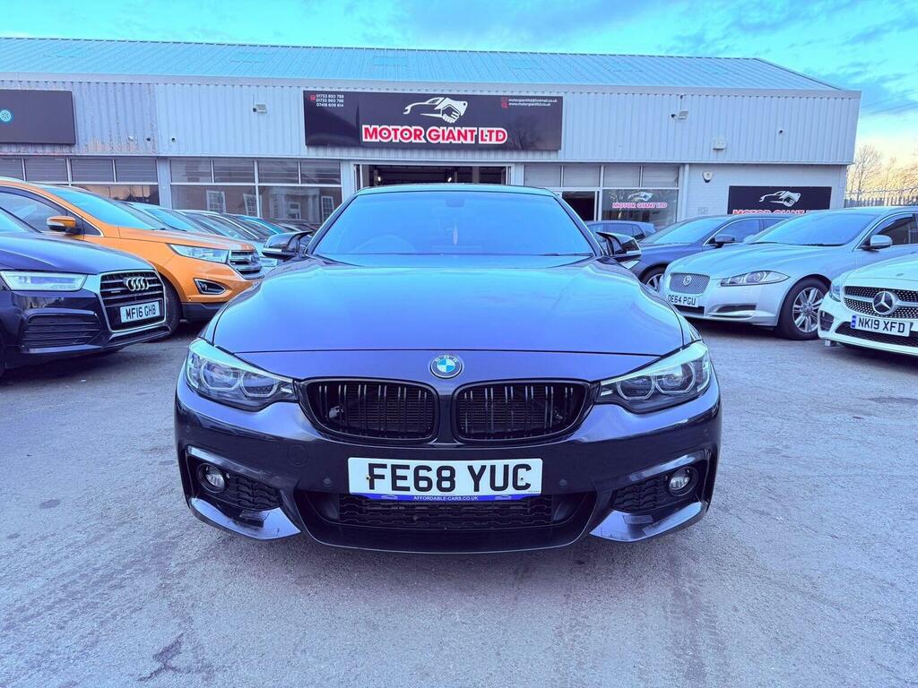 BMW 4 Series Gran Coupe 2.0 420D M Sport Euro 6 Ss FE68YUC Black #3