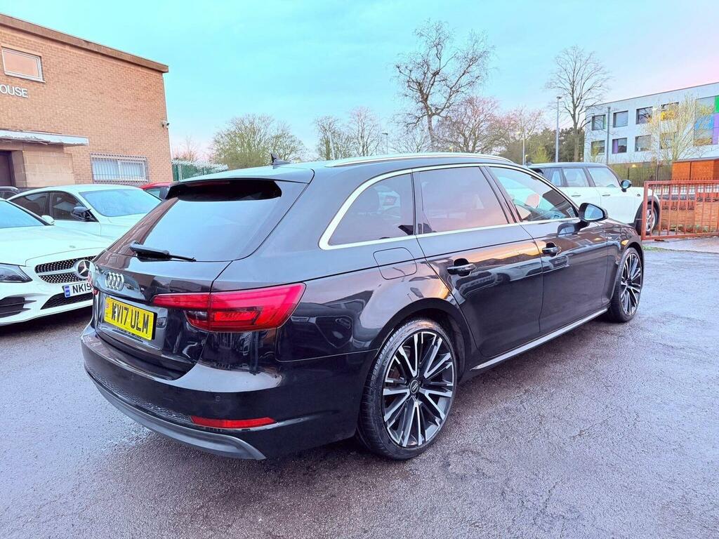 Audi A4 Avant 2.0 Tdi Ultra S Line S Tronic Euro 6 Ss WV17ULM Black #4