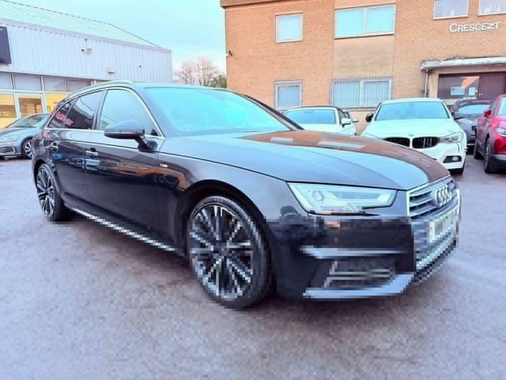 Audi A4 Avant 2.0 Tdi Ultra S Line S Tronic Euro 6 Ss WV17ULM Black #2