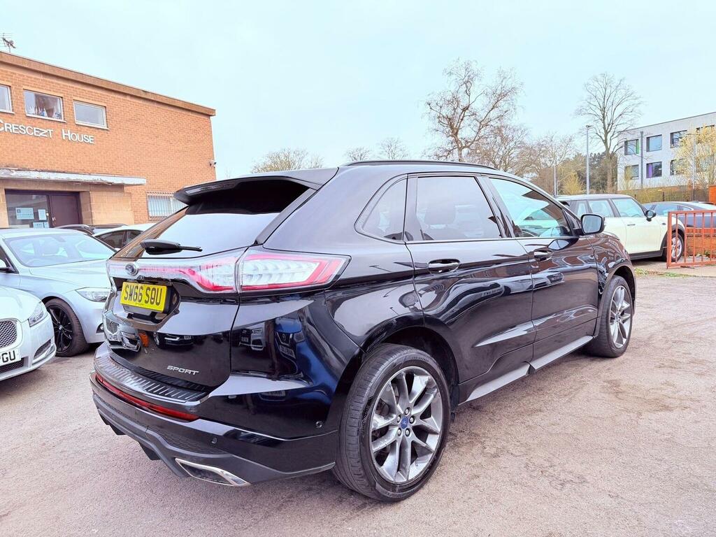 Ford Edge 2.0 Tdci Sport Awd Euro 6 Ss SW66SOU Black #5