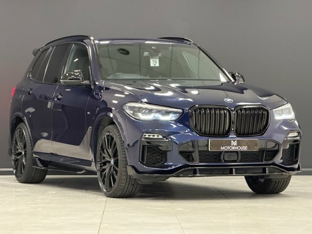 BMW X5 2019 3.0 M50d Suv Xdrive Euro 6 S NG69VSJ Blue #5
