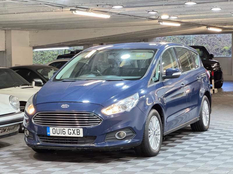 Ford S-Max 2.0 Tdci Zetec - 2016 16 OU16GXB Blue #6