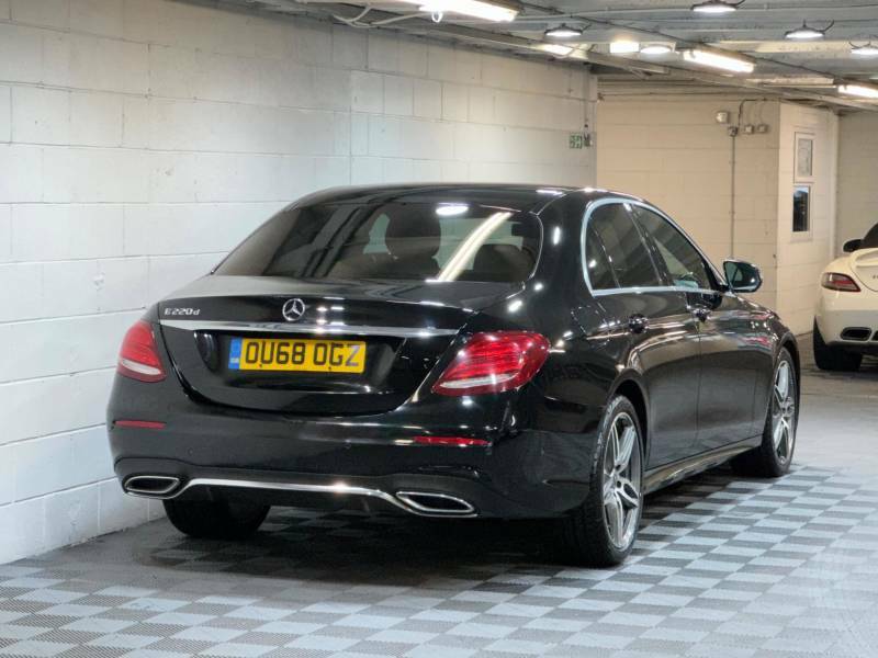 Mercedes-Benz E Class E220d Amg Line 9G-tronic - 2018 68 OU68OGZ Black #4