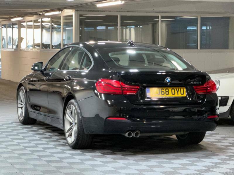 BMW 4 Series Gran Coupe 420I Sport Business Media - 2019 68 AJ68OYU Black #3
