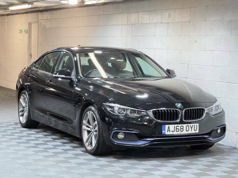 BMW 4 Series Gran Coupe 420I Sport Business Media Black