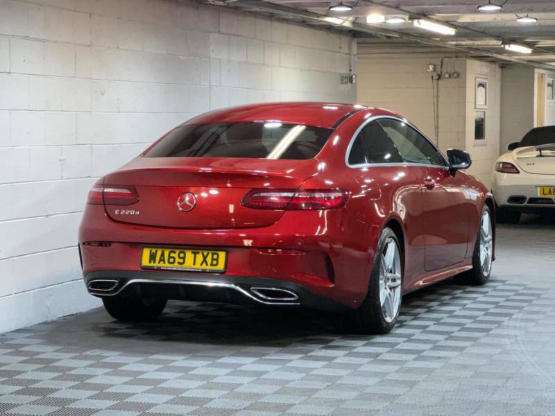 Mercedes-Benz E Class E220d Amg Line 9G-tronic - 2019 69 WA69TXB Red #4