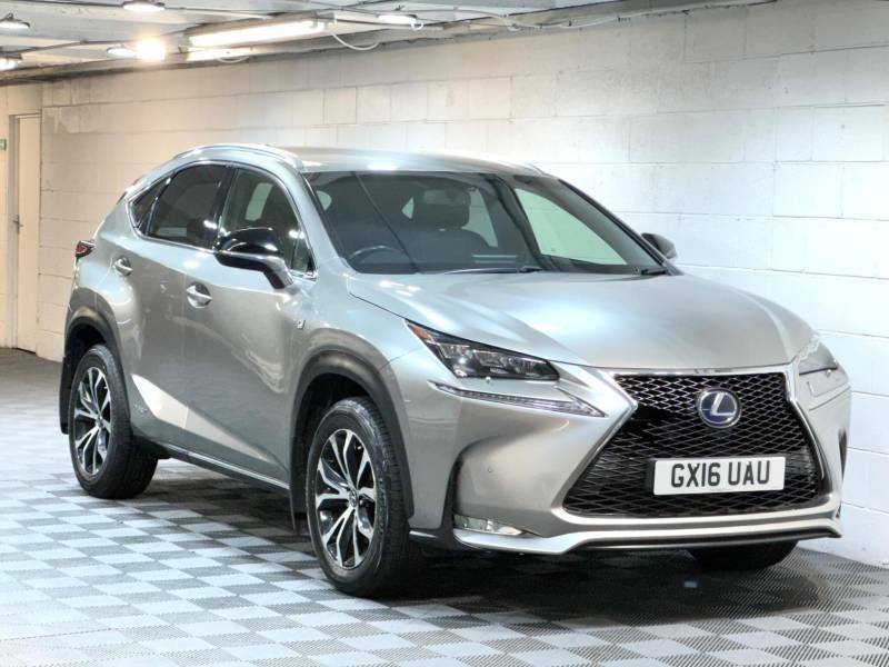 Lexus NX 300H 2.5 F-sport Cvt - 2016 16 Silver