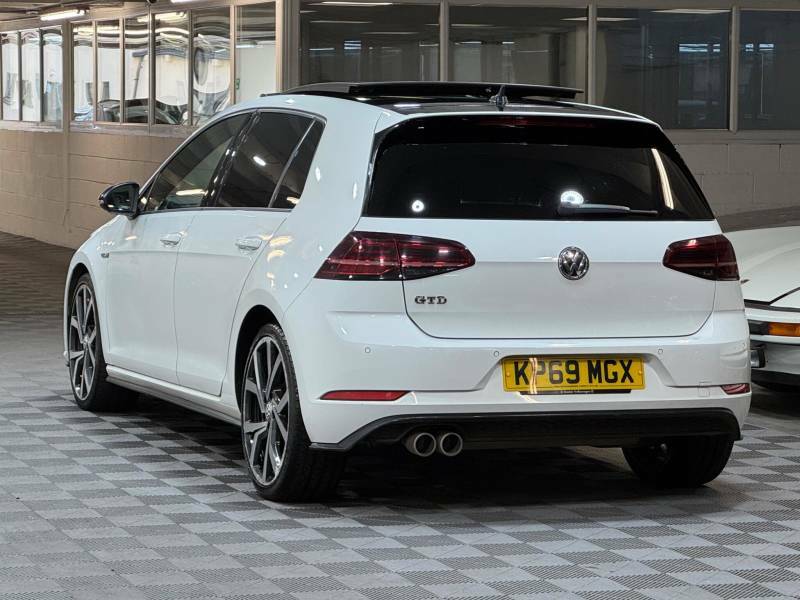 Volkswagen Golf 2.0 Tdi 184 Gtd Dsg - 2019 69 KP69MGX White #3