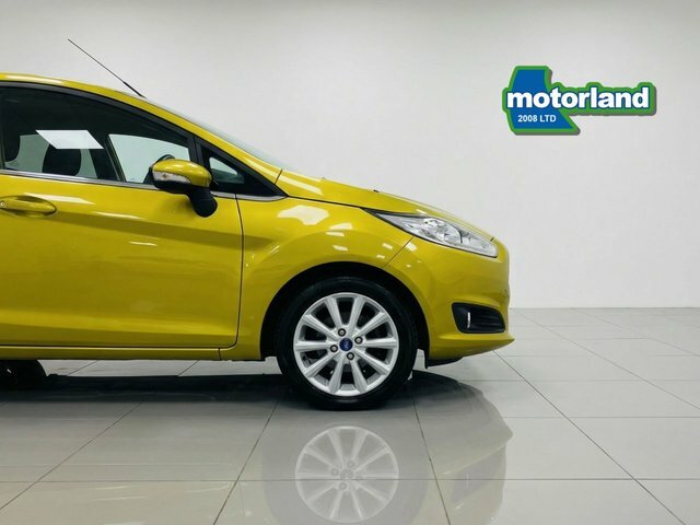 Ford Fiesta Ecoboost Titanium Hatchback ET65FHP Yellow #2