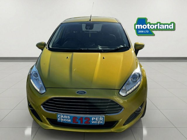 Ford Fiesta Ecoboost Titanium Hatchback ET65FHP Yellow #4