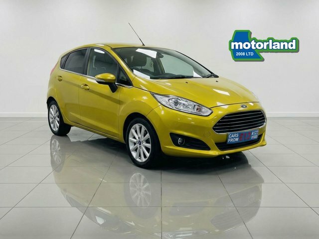 Ford Fiesta Ecoboost Titanium Hatchback Yellow