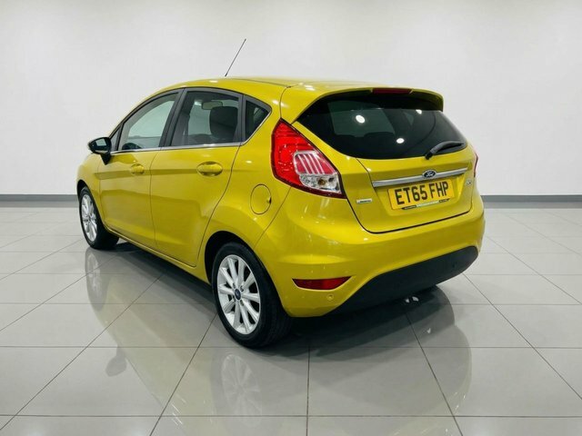 Ford Fiesta Ecoboost Titanium Hatchback ET65FHP Yellow #6