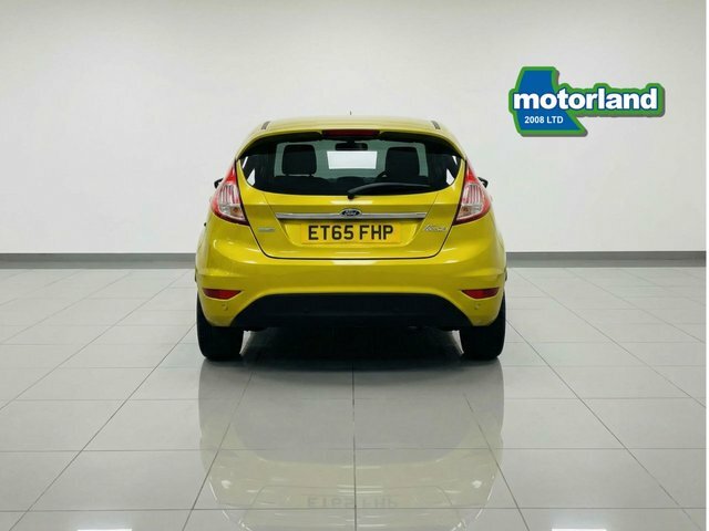 Ford Fiesta Ecoboost Titanium Hatchback ET65FHP Yellow #3