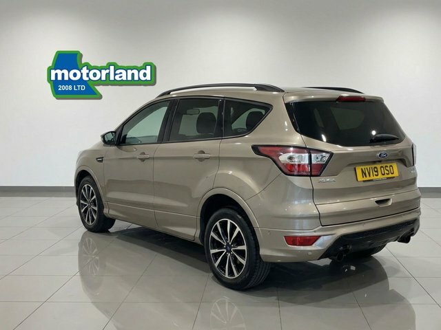 Ford Kuga Tdci Ecoblue St-line Suv NV19OSO Silver #4
