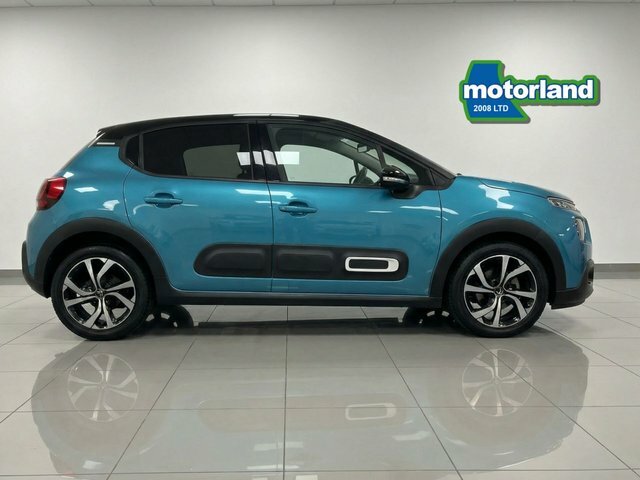 Citroen C3 Puretech Shine Plus Hatchback Blue #4