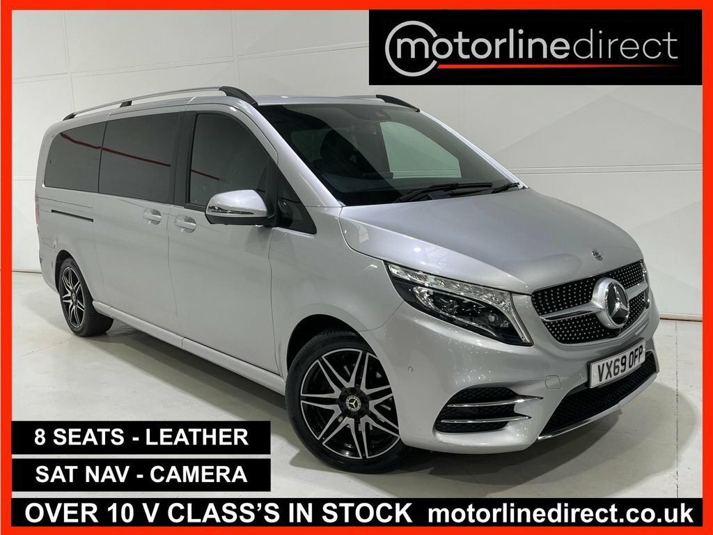 Mercedes-Benz V Class 2.0 V220d Amg Line Mpv G-tronic Euro 6 Silver