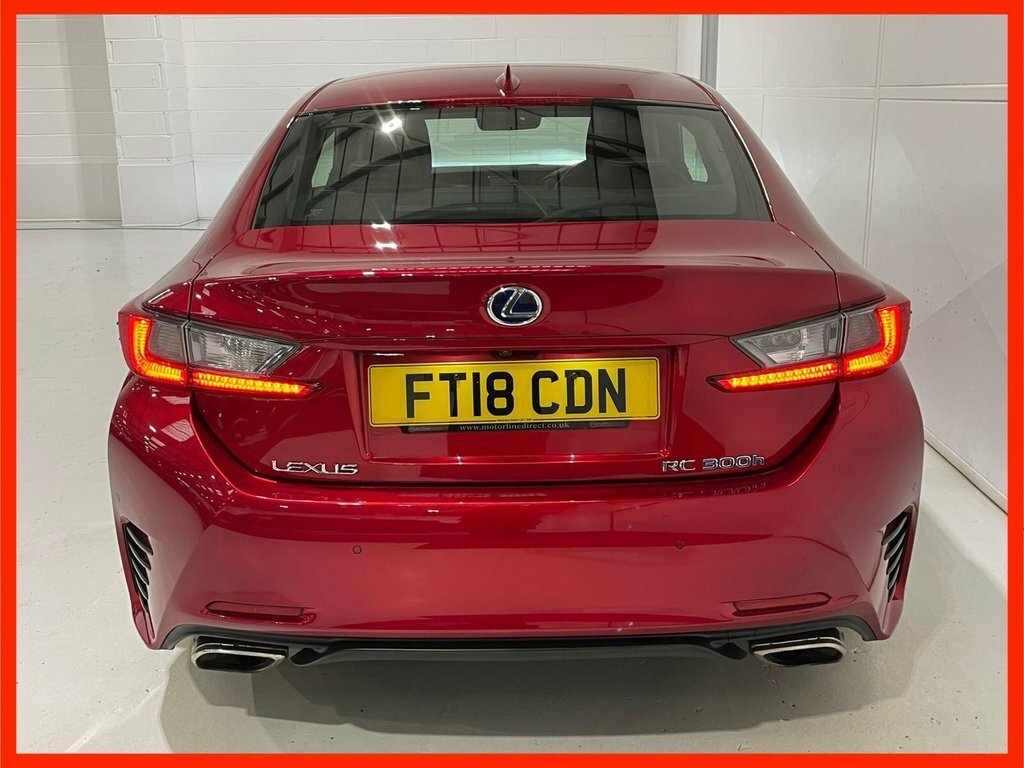 Lexus RC 2.5 300H F Sport Coupe Hybrid E-cvt Eur Red #4
