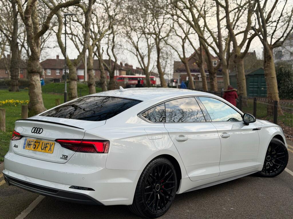 Audi A5 2.0 Tdi S Line Sportback S Tronic Quattro Euro 6 MF67UFX White #6