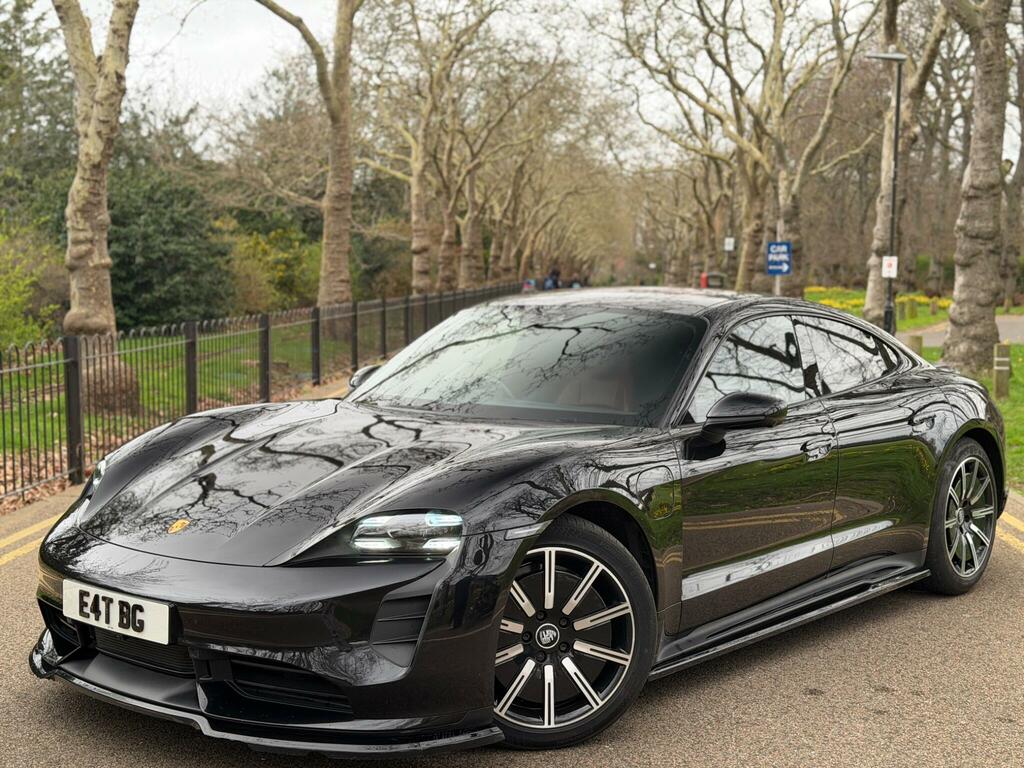 Porsche Taycan Performance Plus 93.4Kwh Turbo 4Wd Black #5