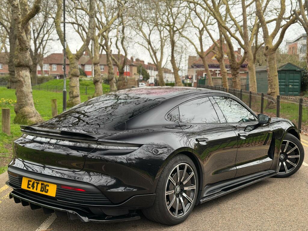 Porsche Taycan Performance Plus 93.4Kwh Turbo 4Wd Black #6