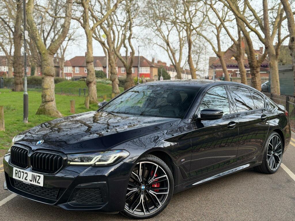 BMW 5 Series 2.0 520D Mht M Sport Steptronic Euro 6 Ss R072JNZ Black #5