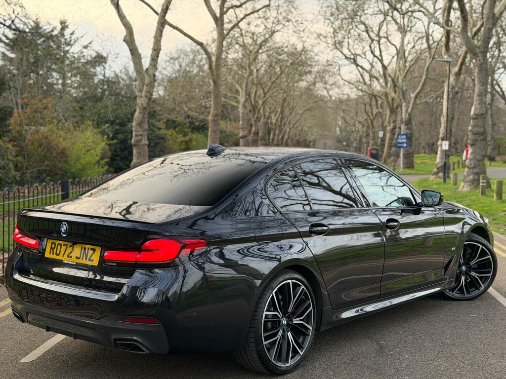 BMW 5 Series 2.0 520D Mht M Sport Steptronic Euro 6 Ss R072JNZ Black #6