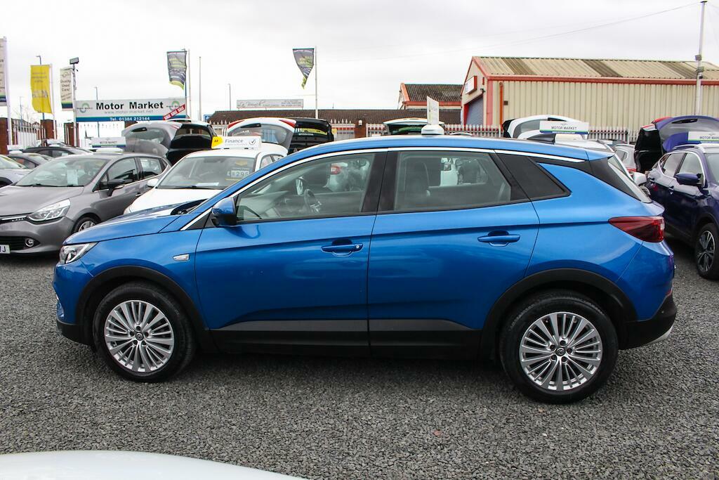 Vauxhall Grandland X 1.2 Turbo Business Edition Nav Euro 6 Ss FE69VKJ Blue #4