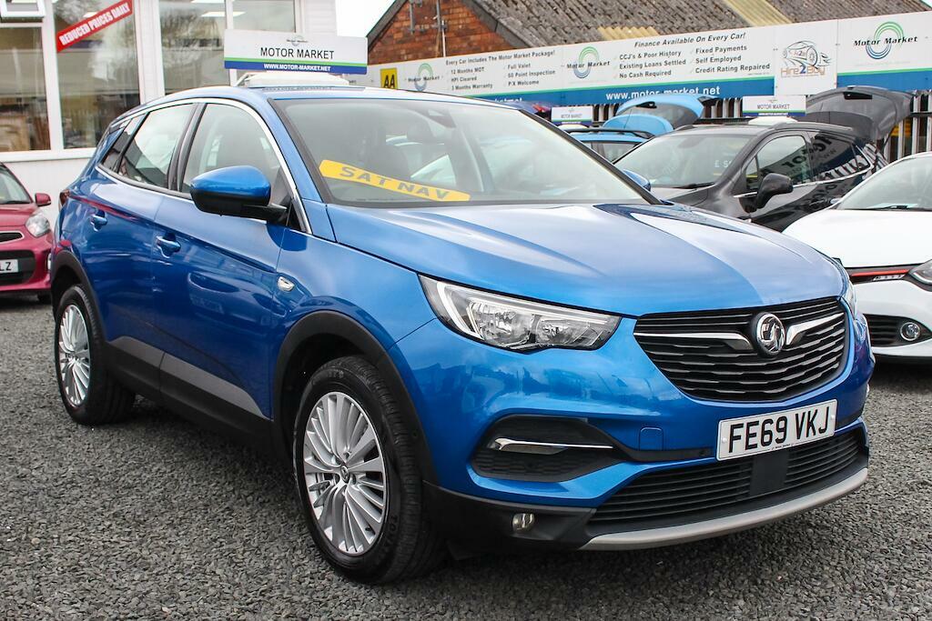 Vauxhall Grandland X 1.2 Turbo Business Edition Nav Euro 6 Ss Blue