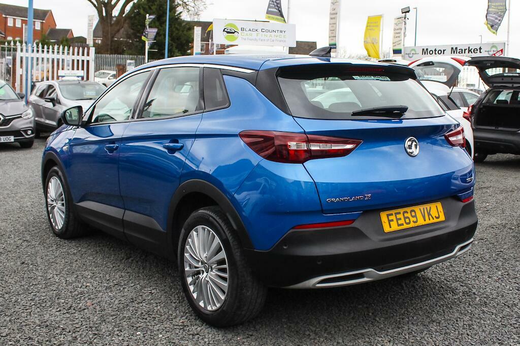 Vauxhall Grandland X 1.2 Turbo Business Edition Nav Euro 6 Ss FE69VKJ Blue #5