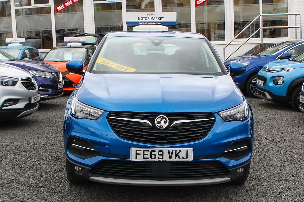 Vauxhall Grandland X 1.2 Turbo Business Edition Nav Euro 6 Ss FE69VKJ Blue #2