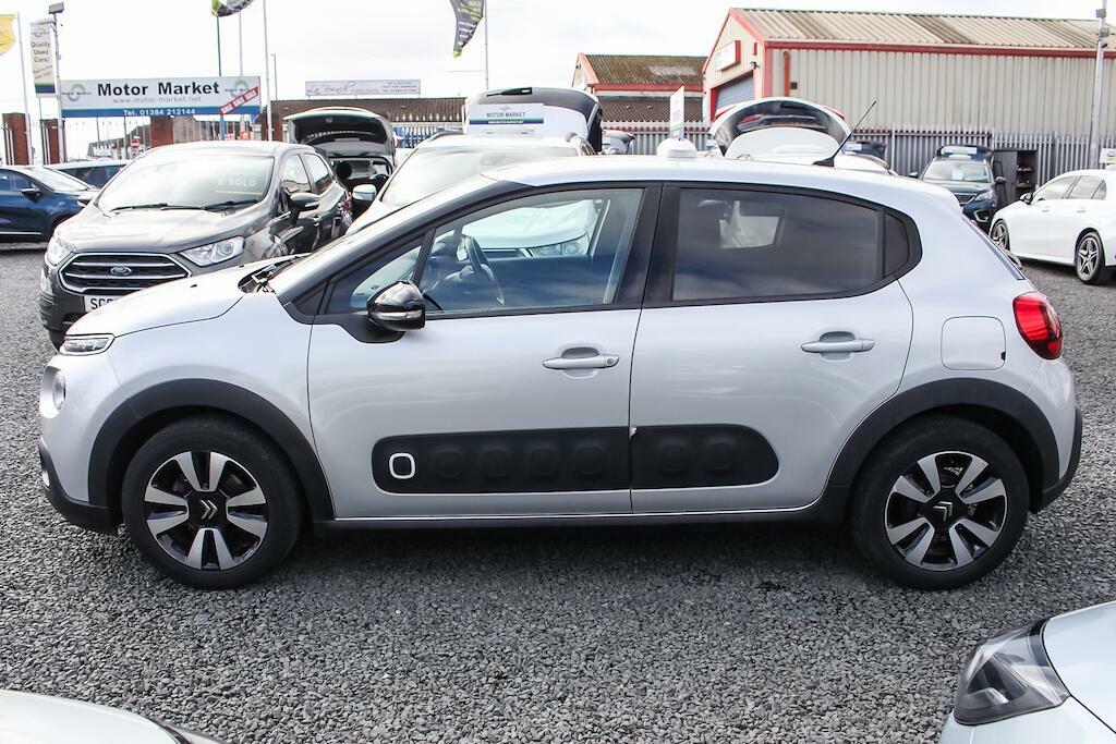 Citroen C3 1.2 Puretech Flair Euro 6 CK67ZRO Silver #4