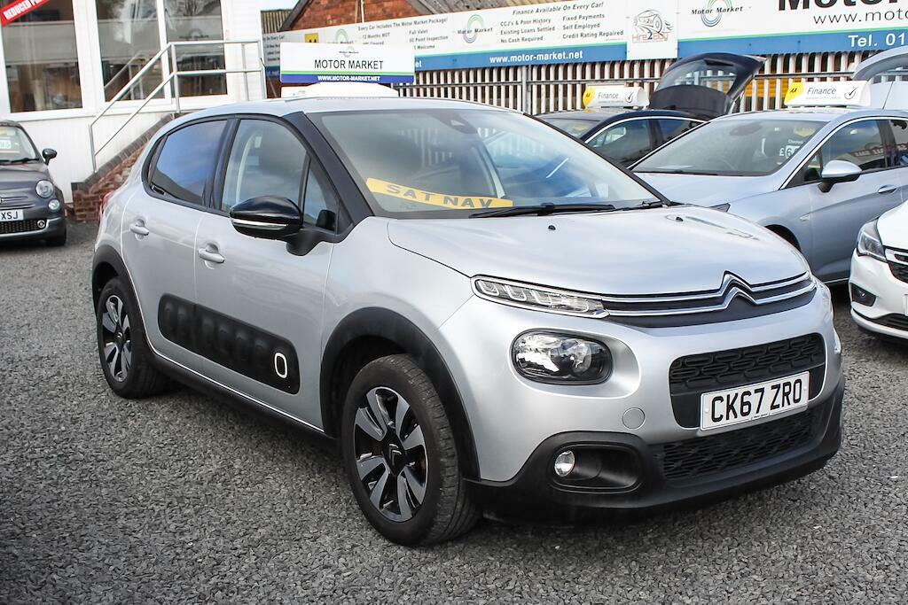 Citroen C3 1.2 Puretech Flair Euro 6 Silver