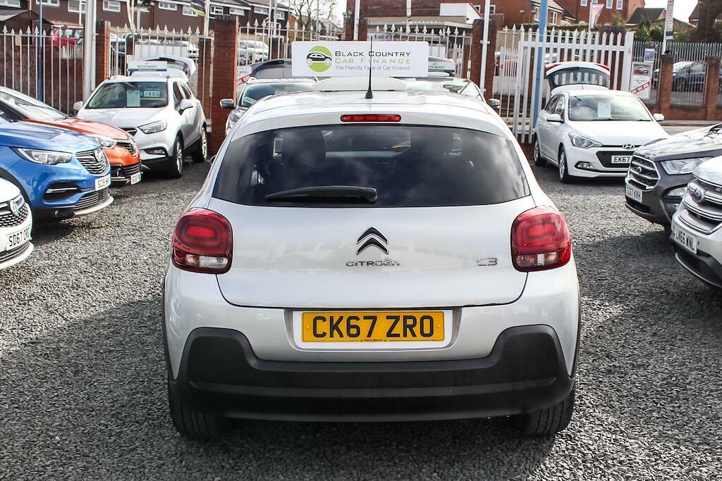 Citroen C3 1.2 Puretech Flair Euro 6 CK67ZRO Silver #6