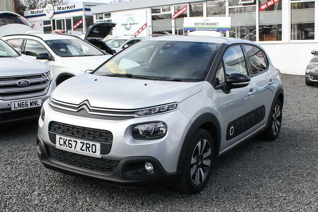 Citroen C3 1.2 Puretech Flair Euro 6 CK67ZRO Silver #3