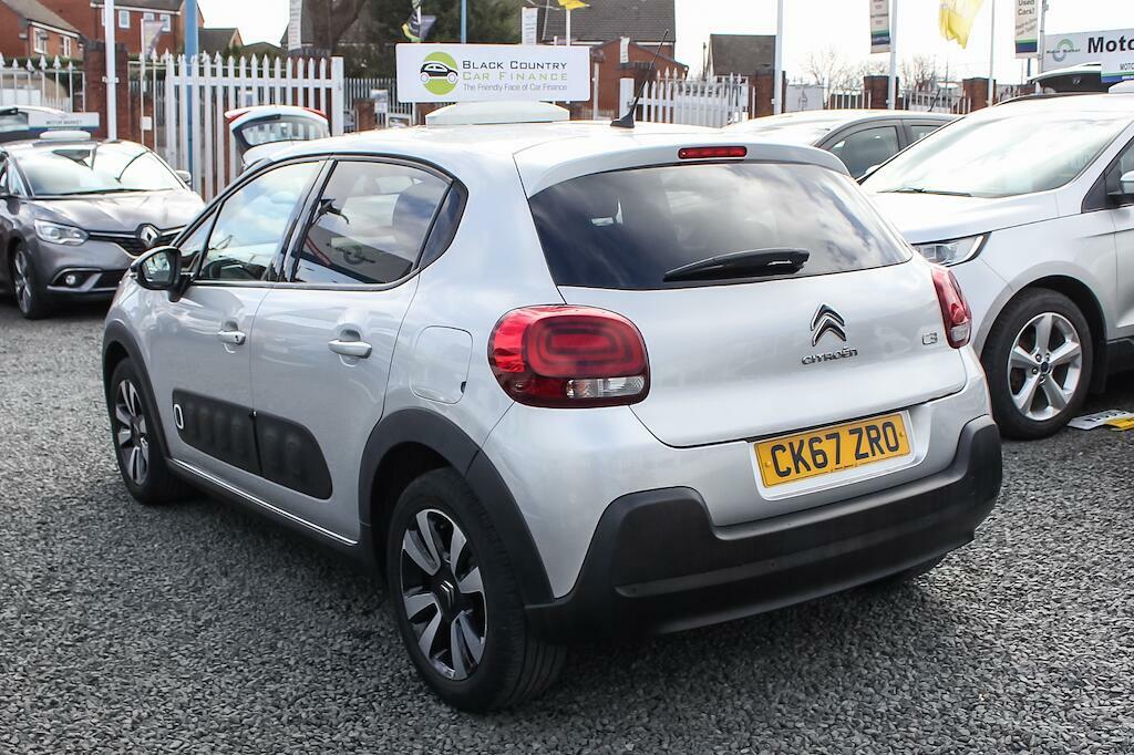 Citroen C3 1.2 Puretech Flair Euro 6 CK67ZRO Silver #5