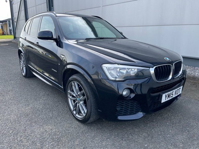 BMW X3 2.0 20D M Sport Suv Xdrive Euro 6 YM15VOT Black #5