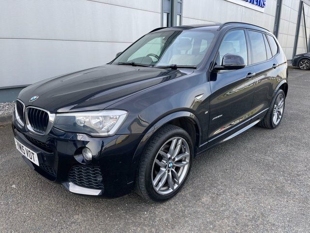 BMW X3 2.0 20D M Sport Suv Xdrive Euro 6 YM15VOT Black #2