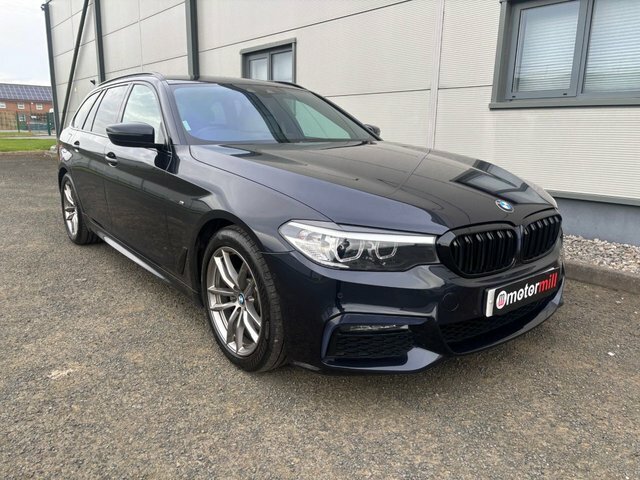 BMW 5 Series 2.0 520D M Sport Touring Euro 6 S Black