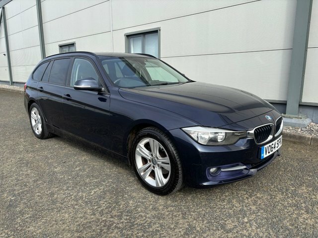 BMW 3 Series 2.0 318D Sport Touring Euro 5 S S VO64SFK Blue #4